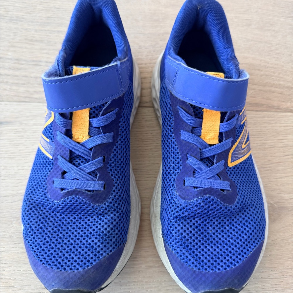 New Balance Kids Sneakers in Blue and Yellow
